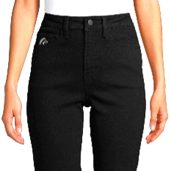 Last Pair☆L@@K☆NWT JORDACHE Vintage "Reese" Black High Slim Bootcut Jeans☆Sz 28 - Picture 6 of 16